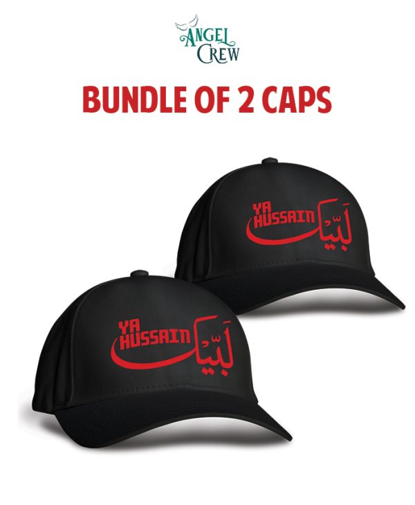 Bundle of  2 Labaik Ya Hussain Caps