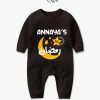 Custom Name First Ramzan Body Suit with Crescent